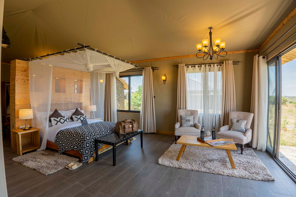 Safari lodge accommodation in northern Tanzania