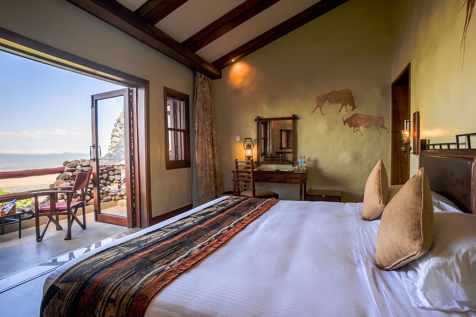 Standard room at Ngorongoro Serena Lodge, Tanzania