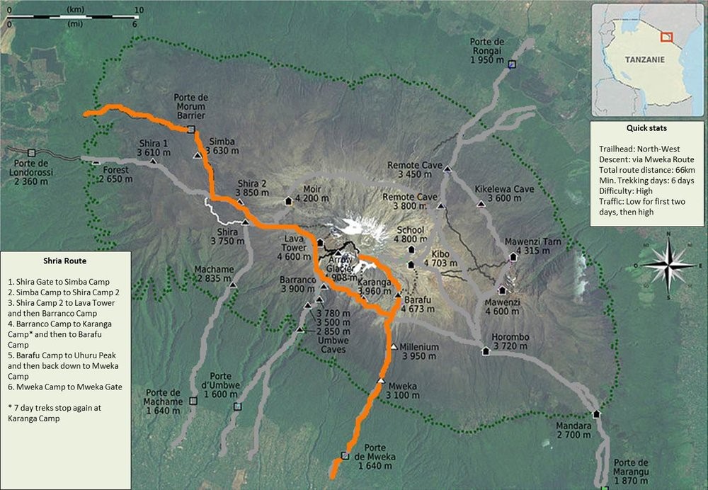 shira route