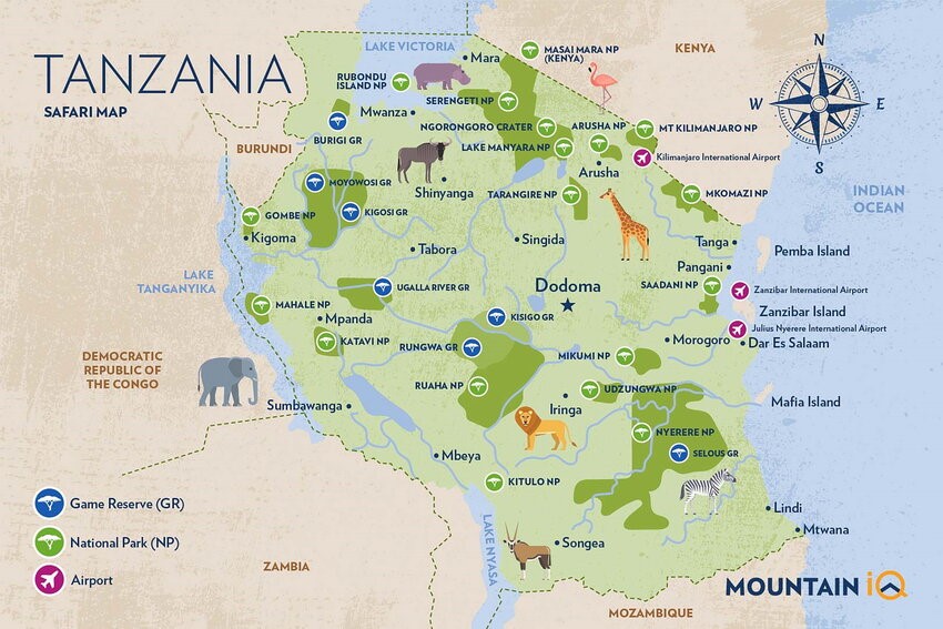 safari map